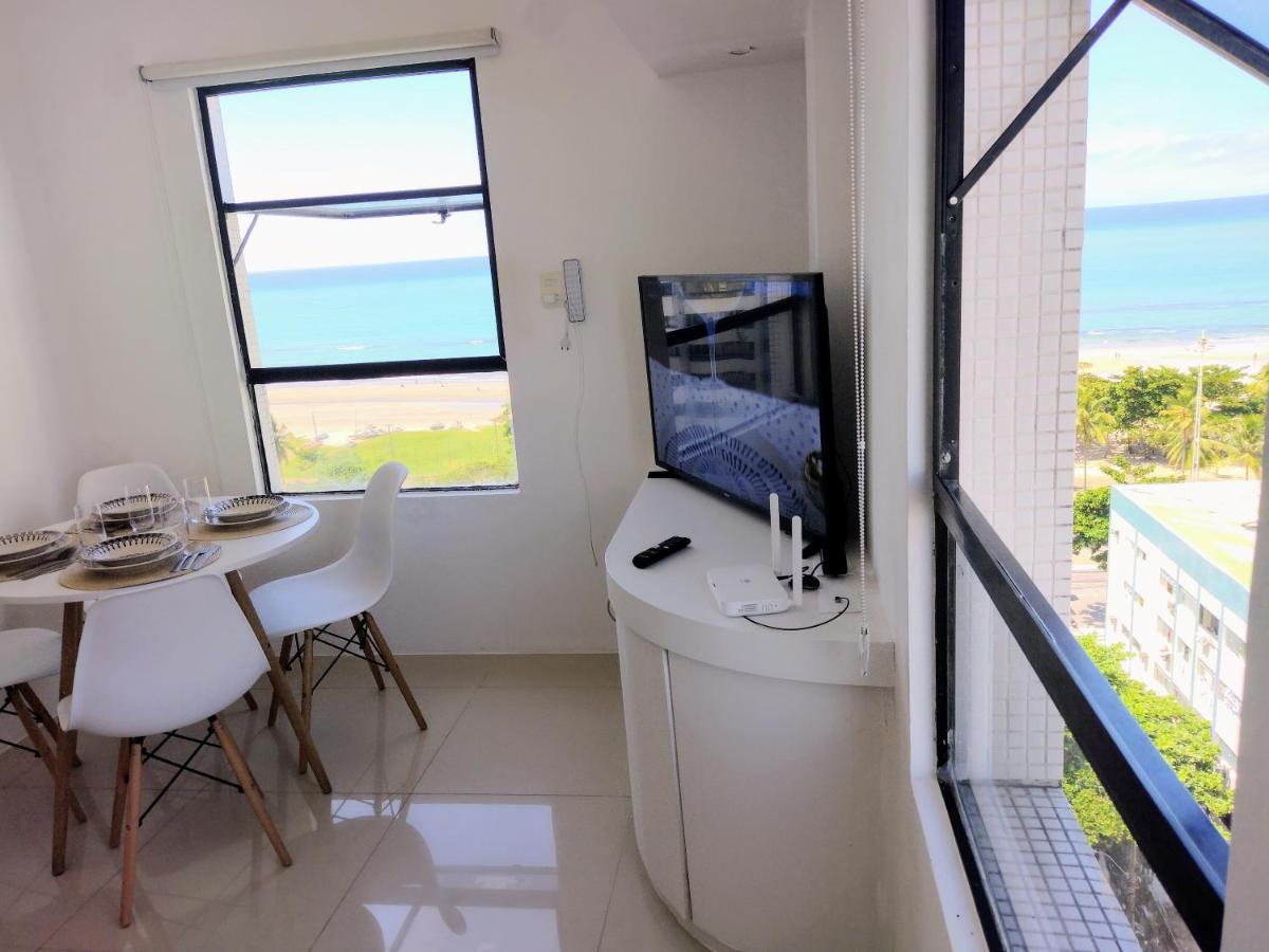 Apto De Frente Para O Mar, Piscina Na Cobertura Recife Kültér fotó